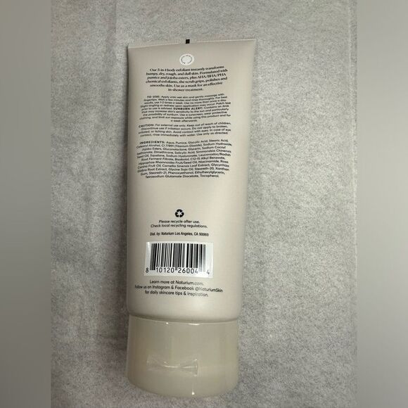 Naturium KP Body Scrub & Mask for Keratosis Pilaris, Bump Eraser Shower Scrub & - Picture 2 of 2